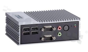 Fanless BoxComputer;  Intel Atom N2600 1.6 GHz; VGA or DisplayPort; LAN; 4x USB; 2xCOM; SATA;CFast; supply 5V