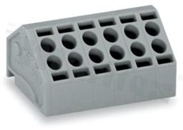 Listwa zaciskowa; raster 5.00mm;2x5-torowa; na przewód 0.2-1,5mm2(24-16AWG);10 zaciskowa;miedziana;sprężynowa CAGE CLAMP®;300V/10A