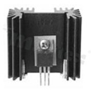 Radiator; wytłaczany; TO-220; TO-218; TO-247; Multiwatt; 25.40x41.91x50.8mm; czarny; anodowane aluminium; RoHS.