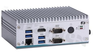 Industrial Fanless BoxComputer; IntelCore i7-7300U 3.5 GHz /Celeron 3965U 2.2 GHz; 2x HDMI; 2x Gigabit LAN; 1x mSATA; 1x SATA; 4x USB 3.0; 2xCOM; 1x PCIe; oper. temperature -10+55C; supply 12V