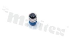 Terminator female(5pins), metal thread, 4A, IP68, UL