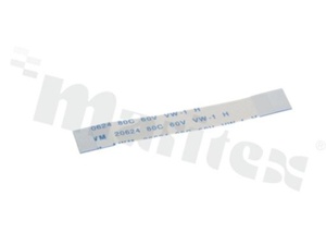 Flexible Flat cable; 0.50mm pitch; 14 conductors; type C (same stripping side at both ends); L=50mm; U=60V; oper.temper. 80deg. C, UL20624