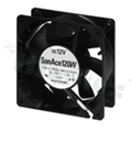 Wentylator; bryzgoszczelny; DC; 12VDC; 120x120x38mm; 2.45m3/min; 36.0dB; IP68.