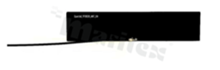 Antenna; FPC; LTE; 698-2690MHz; 4.84dBi; VSWR<4.0; linear; 150mm; IPEX; adhesive; 94x21mm; black