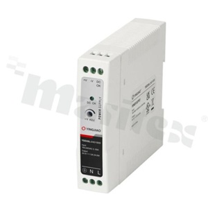 Zasilacz impulsowy; DIN; 20W; 12V; 1.67A; 90-264VAC; 127-370VDC