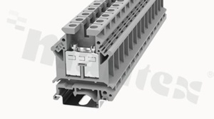 Złącze na szynę DIN;1 poziomowe; na przewód 0,2-16m2;AWG 12-4;zacisk śrubowy;szara; 800V/76A