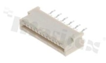 Złącze Non-ZIF, żeńskie, w rastrze 1.25mm, 12-stykowe, z wejściem pionowym