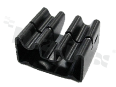Heatsink; moulded TO-220; 19x22x11mm; black; anodized aluminium AL5052; RoHS.