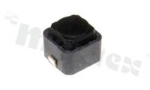 Przełącznik Tact Switch; SMD; wymiary korpusu 6.0x6.0; h=5mm; pionowy; o sile nacisku 250gf; przycisk okrągły