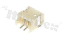 Header for PCB; pitch 1.50mm; 2-contacts; SMD; male; side entry; 50V/1A