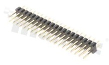 Listwa stykowa do PCB; w rastrze 2.54mm; 2x20 styków; montaż: THT; męska; prosta; dwurzędowa