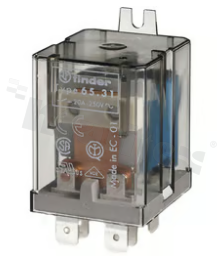 Electromagnetic relay; contact rating current 30A; coil voltage 230VAC; make contact (1A); 30/250VAC