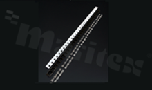 Lens C16588_DAISY-4X1-W, FWHM: ab 50 degree, wide beam, for DAISY 28x1xxxx, for LED Mid Power, Ledil