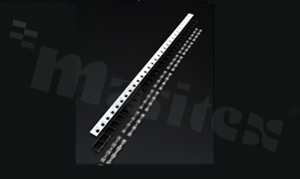 Lens C16588_DAISY-4X1-W, FWHM: ab 50 degree, wide beam, for DAISY 28x1xxxx, for LED Mid Power, Ledil