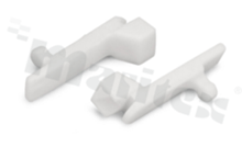 Coding element; for snap-on mounting; white