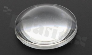 Lens for LED high power; angle: 60 degrees ; Number of LEDs: 1; Dimensions: round 22.1mm; Height: 21mm; material: PMMA; PC; Fastening: glue