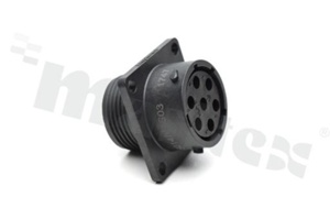 Standard Connector circular; RCP SQ FL 7 pins; SZ 14 SCKT SEAL