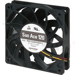 Fan; DC; 48VDC; 120x120x25mm; 5.11m3/min; 59.0dB.