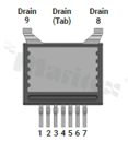 Tranzystor N-MOSFET SiC; unipolarny; 1200V; 32mOhm; 73A; 341W; -55+175 st.C; SMD; TSC (U2)