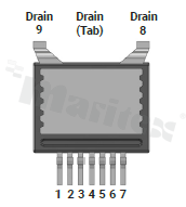 Transistor N-MOSFET SiC; unipolar; 1200V; 32mOhm; 73A; 341W; -55+175 deg.C; SMD; TSC (U2)