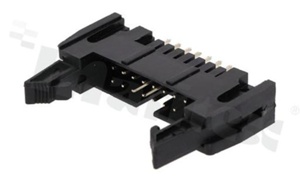 Złącze do PCB, w rastrze 2.54mm; 16-stykowe; montaż: THT; męskie; proste