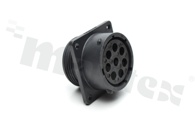 Standard Connector circular; RCP SQ FL 8 pins; SZ 18 SCKT SEAL