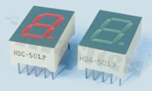 Wyświetlacz LED HDA-5013G/GN /39/ 0.50"; wspólna anoda; zielony; szare tło