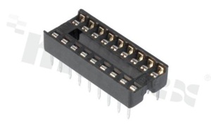 Podstawka; w rastrze 2.54mm; 24-stykowa; standard