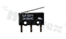 Sub-miniaturowy mikroprzełącznik z dźwignią, 3A/125VAC