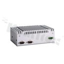 Bezwentylaorowy komputer przemysłowy; Intel Core i7-1365UE; Core i5-1335UE/ Celeron U300E;  RAM: do 32GB; 2xCOM; 8xUSB; 2xLAN; 2xHDMI; M.2 Key M/E; temp. pracy:-40+70 st.C