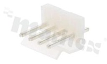 Złącze Kablowe do PCB; w rastrze 3.96mm; 4-stykowe; montaż THT; męskie; pionowe; 250V/7A