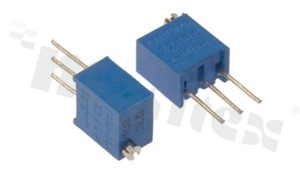 Potencjometr precyzyjny; 500R; miniatura