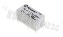 Przekaźnik elektromagnetyczny; prąd znamionowy 6A; napięcie cewki 12VDC; pojedynczy styk przełączny (1C); moc cewki 200mW; 3A/30VDC; 6A/250VAC