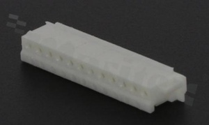 Korpus złącza kablowego; w rastrze 1.50mm; 12-stykowego; żeńskie; na przewód AWG#28-32; 50V/1A