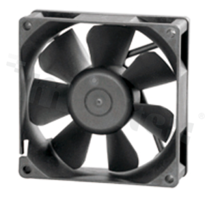 Fan; DC; 24VDC; 80x80x25mm; 0.85m3/min; 19.0dB.