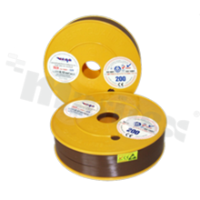 Przewód pojedynczy TLY/LIY; z wielodrutową miedzianą żyłą; brązowy; przekrój 0.12mm2; AWG 26; 300V; -40+105 st.C; 200m.