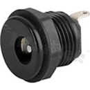 Złącza zasilające AC/DC; Bulkhead, Panel, Rear Side Nut; Solder; Straight; 2.540004 g