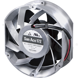 Wentylator; DC; 24VDC; 172x150x51mm; 12.3m3/min; 77.0dB.