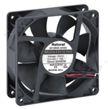Fan; DC; 3.27m3/min; 0.40A; 14.0-27.6VDC; 9.60W; 3000RPM; 48dBA; 24 AWG; plastic; -10+70 deg.C; 262g; 120x120x38mm