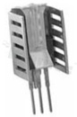 Radiator; TO-220; długość: 13.08mm; szerokość: 13.21mm; wysokość: 19.81mm; biały; miedź cynowana;; RoHS