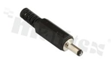 DC plug; female; inner diameter 1.0mm; outer diameter 3.8mm