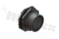 Standard Connector circular; socket; Jam Nut SZ18