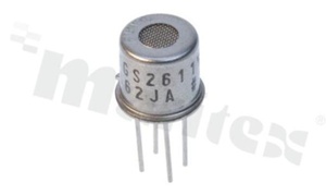 MOS-type methane gas sensor; range: 1-25%LEL; supply: 5V; power: 280mW