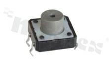Tact Switch; THT; dimensions: 12.0x12.0; h=8.5mm; vertical; operating force 160gf; button: round