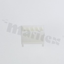 Crimp terminal housing; pitch 2.54mm; 5-contacts; female; applicable wire AWG#22-30