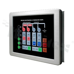 PanelComputer LPC-0803 ; 8" Fanless Industrial Touch Panel PC