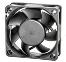 Fan; DC; 12.0VDC; 60x60x20mm; 0.49m3/min; 26.2dB.