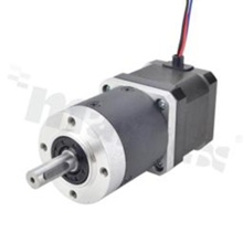 Motor; Geared Stepper; bipolar; step angle 1.8 deg.; maximum permissible torque 10Nm; 1.68A; 1.60ohm; 3.2mH; 75%; 4 leads; 42x42x39mm