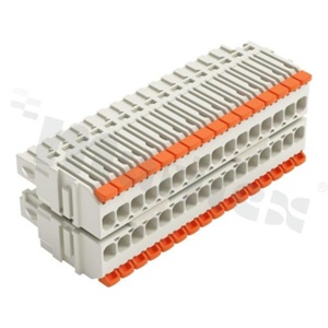 Connector; female; 2-row; pitch 3,5mm; lever; 32-pole; Push-in CAGE CLAMP®; 300V/10A