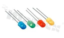 Dioda LED; selekcja: CX0Y0891; owal 5.2x4.6mm; Zielona 525-535nm; 4180-8200 mCd; dyfuzyjna; 70x35 stopni; bez stoperów